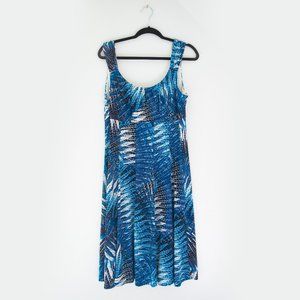 Signature Ella Women's Summer Dress Multi pattern Size 16